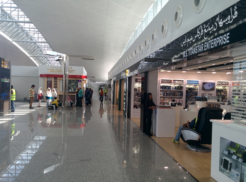 Brunei Airport has a single passenger terminal.